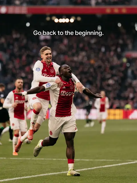 Together at Ajax since they were 8 years old.