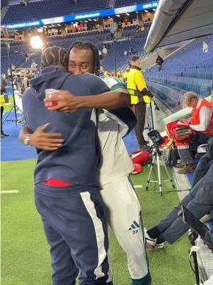 What a reunion with Yan #Diomande and Ibo #Konaté 🫶 #UCL #rbleipzig #football