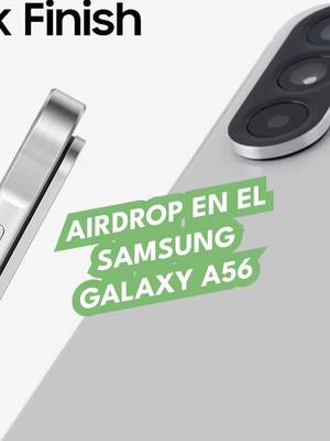 ¡ADIÓS A LAS BARRERAS! Samsung lleva la compatibilidad de AirDrop al Galaxy A56: -Samsung comenzó a desplegar la actualización One UI 9 para el Galaxy A56, añadiendo la opción "Compartir con dispositivos Apple". -La h…