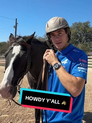 howdy y’all 🤠 #f1 #alpinef1 #francocolapinto