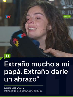 El desconsuelo de Dalma Maradona en el último día del juicio por la muerte de su padre: “Queremos que se haga justicia” Entre lágrimas, la hija del Diez estuvo junto a su hermana Gianinna presente en la última jornada…