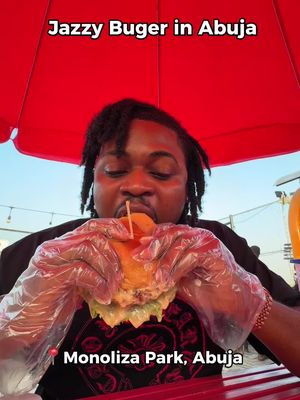 Abuja what are you waiting for? You can now pick up your burger at Monoliza park or place your order and we deliver to your doorstep! Visit jazzysburger.com to order today Lagos | Abuja | Benin | PHC 🔥