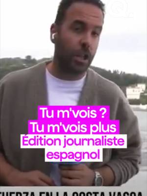 Ce journaliste de la chaîne basque ETB 2 se souviendra longtemps de ce duplex. Complètement submergé par une vague en plein milieu de sa phrase ce jeudi, il a laissé son présentateur bouche bée, chokbar. En France aus…