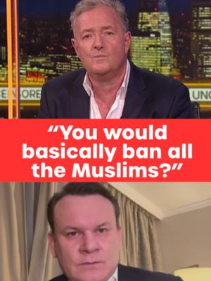 Piers Morgan calls Dominik Tarczyński MEP 'a bigot' after he confirms he would 'ban all Muslims' from entering Poland, if elected. #piersmorganuncensored #news #piersmorgan #france #poland