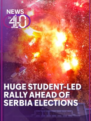 Around 150,000 supporters of a student-led movement gathered in Belgrade in a final campaign rally ahead of Sunday’s Parliamentary election. The Student List is threatening former President Aleksander Vučić’s 12 years…