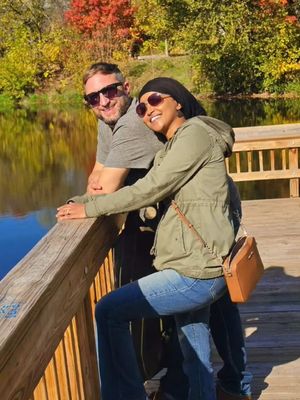 Less scrolling, more strolling. Enjoying our beautiful Minnesota lakes. 🥰