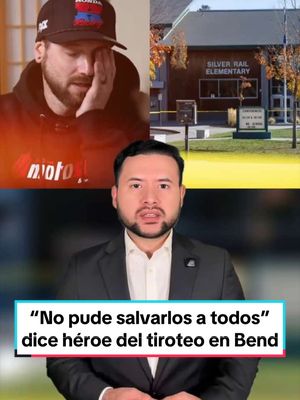 Kaylub Giancomo, el héroe de la escuela Silver Rail rompe el silencio y pide perdón por no haber salvado a todos los niños.