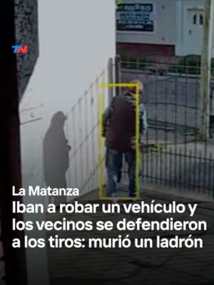 Dos delincuentes atacaron a un hombre de La Matanza para robarle el vehículo. La víctima se resistió, gritó y dos vecinos salieron armados a la calle: uno de los ladrones murió de un disparo.