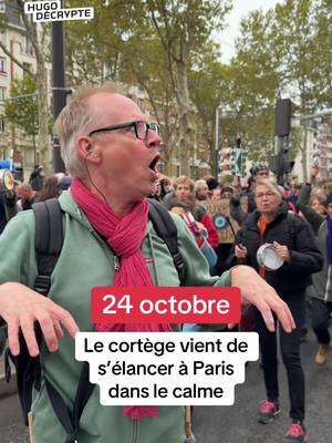 Le cortège se terminera vers 19 h à la porte de Vincennes. 👉 Abonnez-vous, on vous tient au courant sur ce compte !