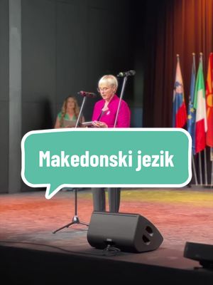 Nekaj besed v makedonščini za uvod v praznovanje. 😊 🇸🇮 🇲🇰 Iskrene čestitke Makedonskemu kulturnemu društvu »Kočo Racin« – Obala, Koper ob 30-letnici! Hvala, ker s kulturo povezujete ljudi. 💛 #kultura #predsednic…