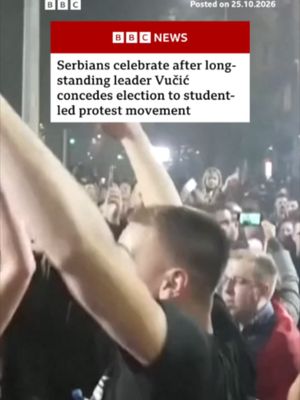 Celebrations have erupted in the streets of Serbia's capital Belgrade, following long-standing leader Aleksandar Vučić's announcement. Preliminary figures provided by Serbia's election commission indicated a record hi…