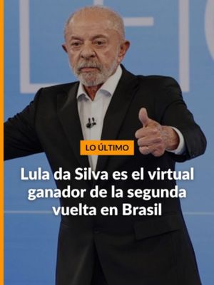 #LOÚLTIMO | Luiz Inácio Lula da Silva es el virtual ganador de la segunda vuelta presidencial en Brasil. Le contamos los detalles. Ampliación en noticiascaracol.com