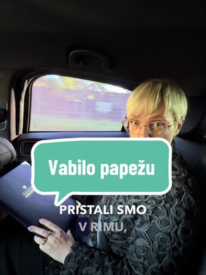 Sem na poti v Vatikan, kjer bom papežu Leonu XIV. izročila uradno vabilo na obisk v Slovenijo. #popeleoxiv #vatican #predsednicapircmusar