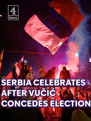 People in Belgrade have celebrated after Serbia’s President Aleksandar Vučić conceded defeat in snap parliamentary elections. Vučić said ‘it was clear his side had lost to the student-led protest movement, in a result…