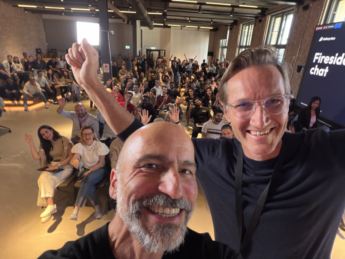 Amazing energy today w the incredible @deliveryherocom team here in Berlin! Thrilled about what we can accomplish together. https://t.co/Za6nOL74xM