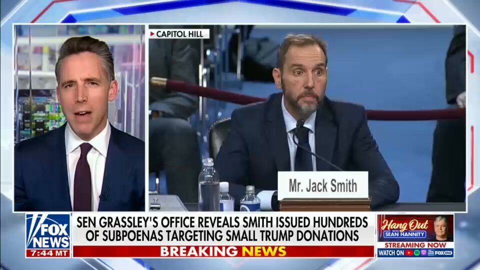 Never before had a Department of Justice charged a presidential candidate with a crime during an election. It was a disgusting abuse of power Jack Smith should be in jail https://t.co/M40qV4PmMN