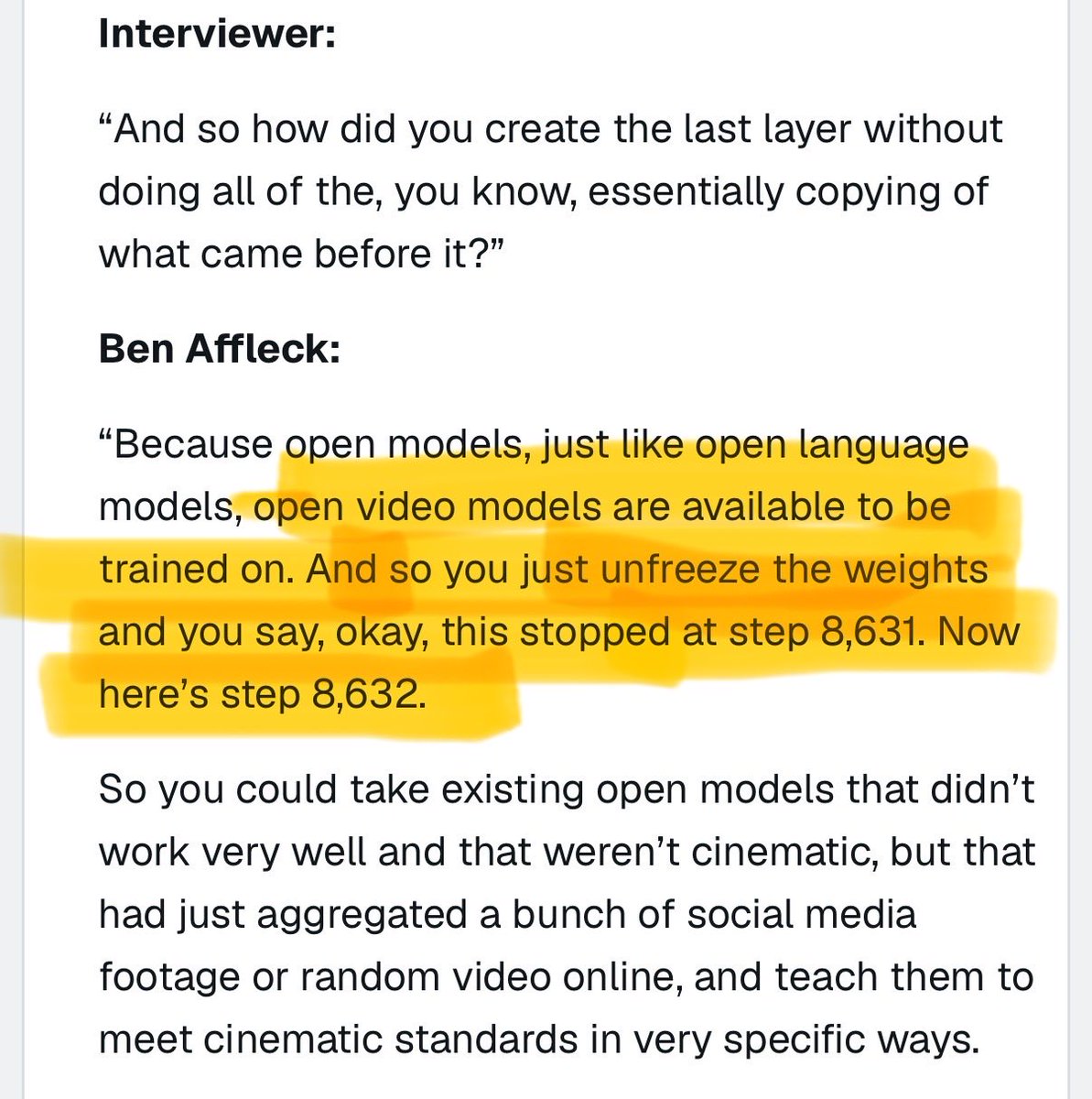 Karpathy: disappears from X Ben Affleck: alright, gather round, so you'll want to freeze the base weights first, learning rate 2e-4 https://t.co/CG9GvBnmil
