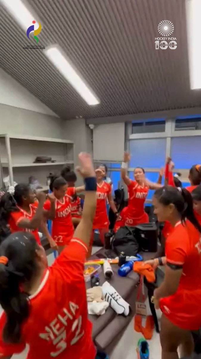 Gold Medallists at the Asian Games after 44 years. That’s just data. This video is the emotion. Party on, ladies. 🇮🇳🇮🇳🇮🇳 https://t.co/z8vCHAQM4k