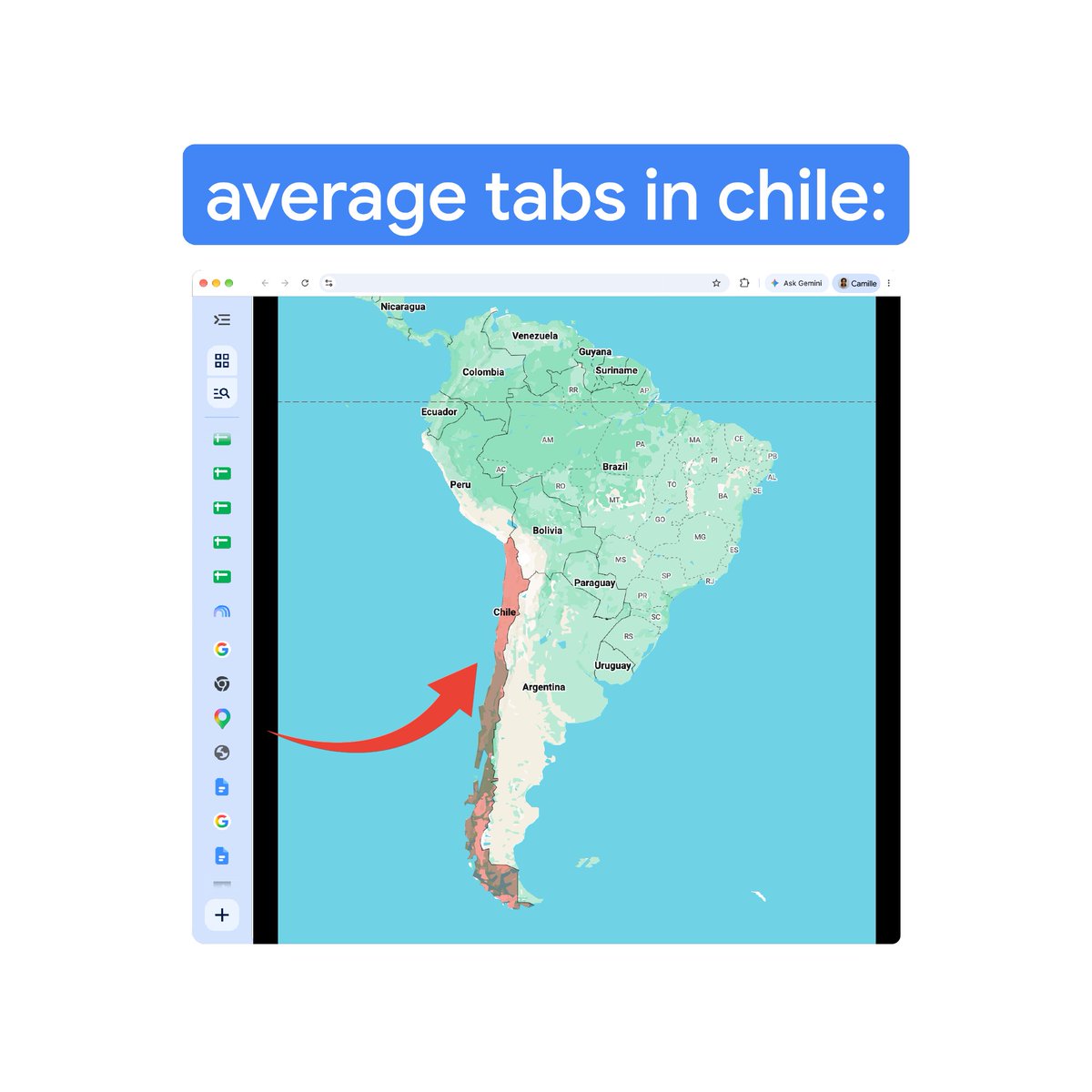 Vertical tabs for a very vertical country 🇨🇱 https://t.co/PjwhTVokaL