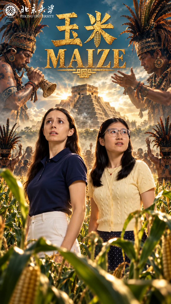 According to the 𝙋𝙤𝙥𝙤𝙡 𝙑𝙪𝙝, the Maya creation story, the gods tried three times to make human beings. Figures of mud dissolved in the rain. Figures of wood had no heart. Only when the gods ground white and yel…