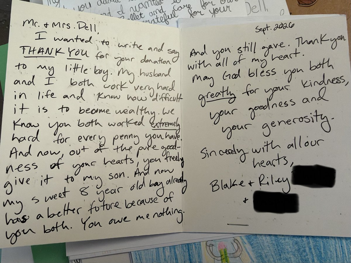 We’ve continued to receive many very sweet notes from parent, grandparents, aunts, uncles and even some great grandparents 🥹🥰🇺🇸 https://t.co/NJm70npSGU