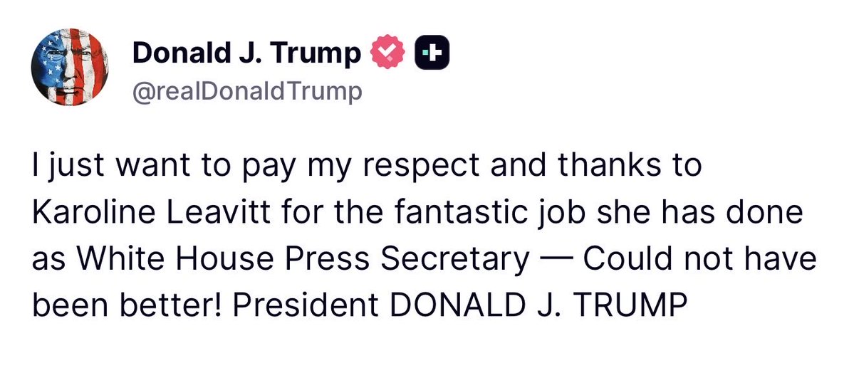 🥰 Thank you, Mr. President. It was an honor. https://t.co/k2QP5okI1Z