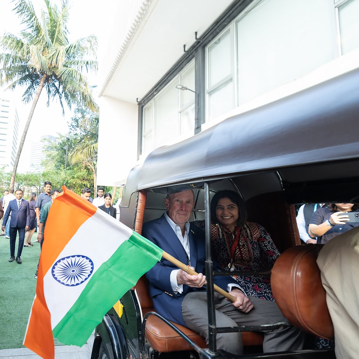A few years older, but still enjoying the ride. Great to be back in India! https://t.co/4biw3bRycg