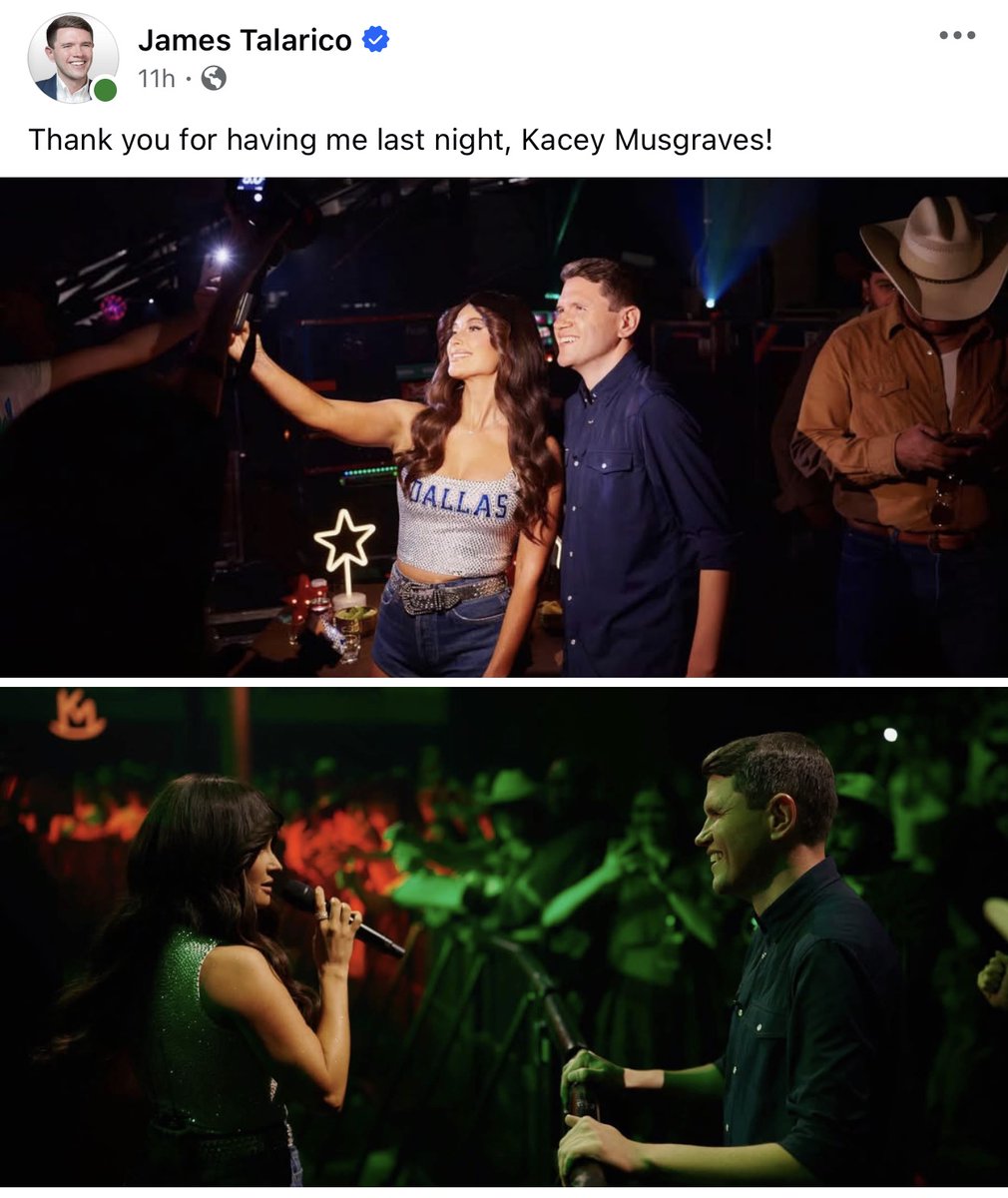 I’ll take @ellalangleymsic over Kacey Musgraves any day. And if I’m choosin’ Texas, I’ll take Ken Paxton over James Talarico. https://t.co/sD9yzSF955