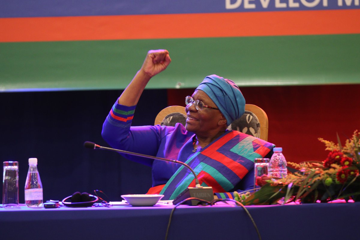 "We are too few to be poor" Comrade Netumbo https://t.co/3ddBweUbQH
