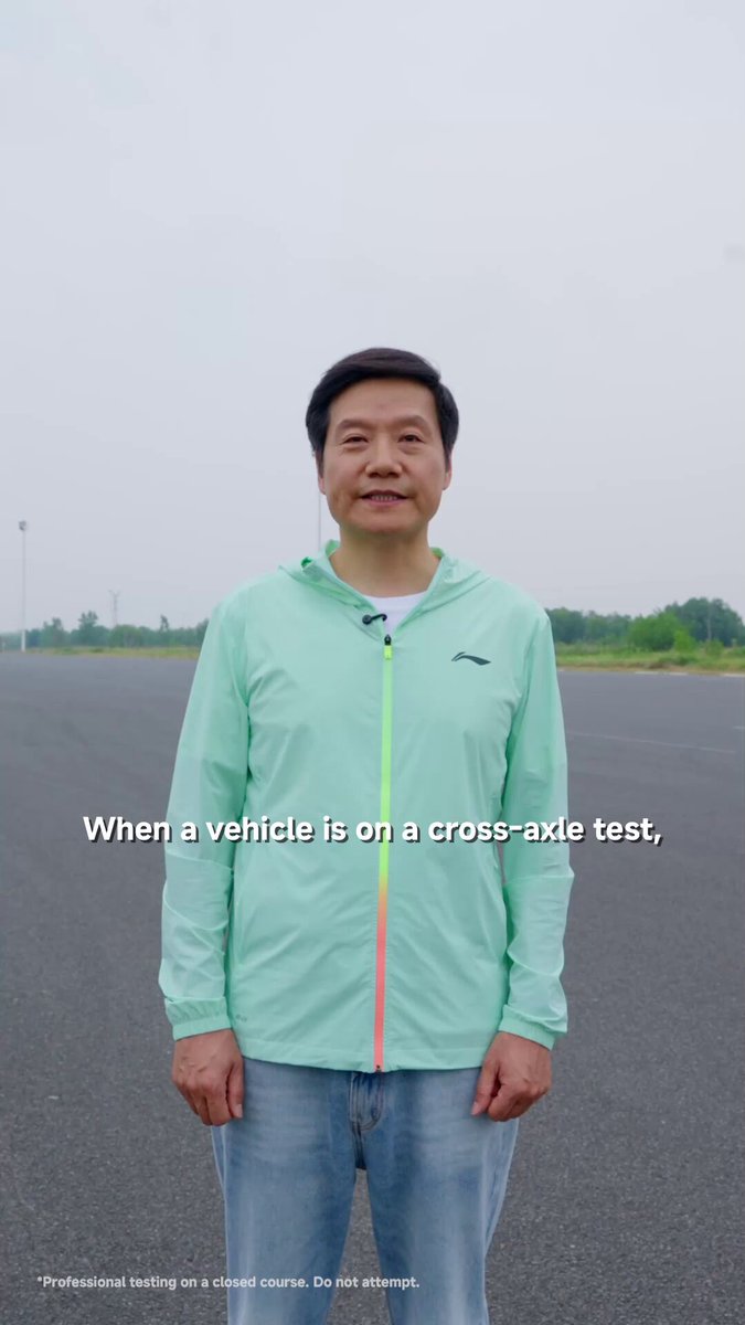 Xiaomi YU7 GT cross-axle test, front and rear trunks still open. https://t.co/BKqGKZa7l5