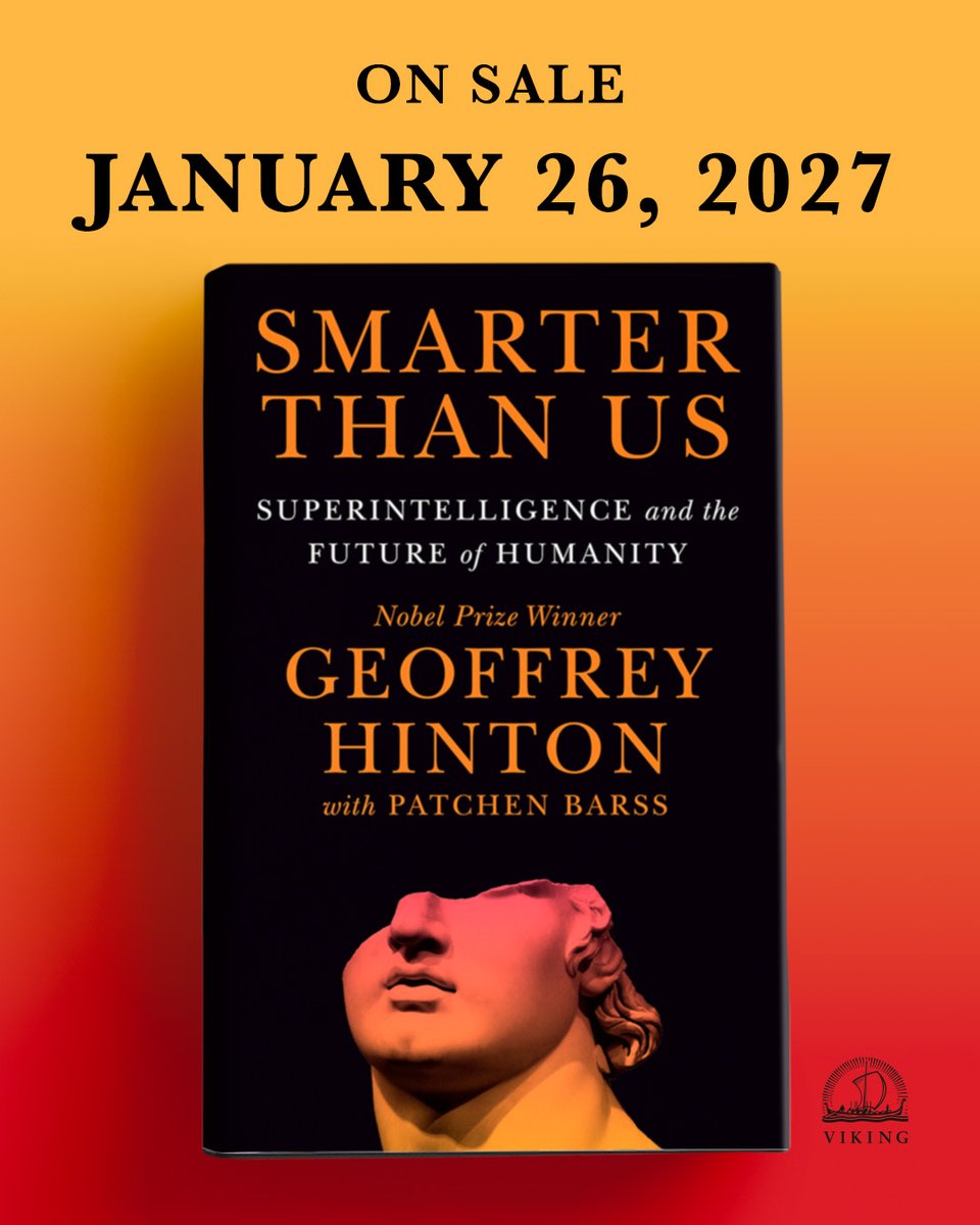 Penguin has moved up the publication date of my new book with Patchen Barss called "Smarter Than Us". The book explains how AI works for a non-technical reader and then talks about the myriad risks and what to do abou…