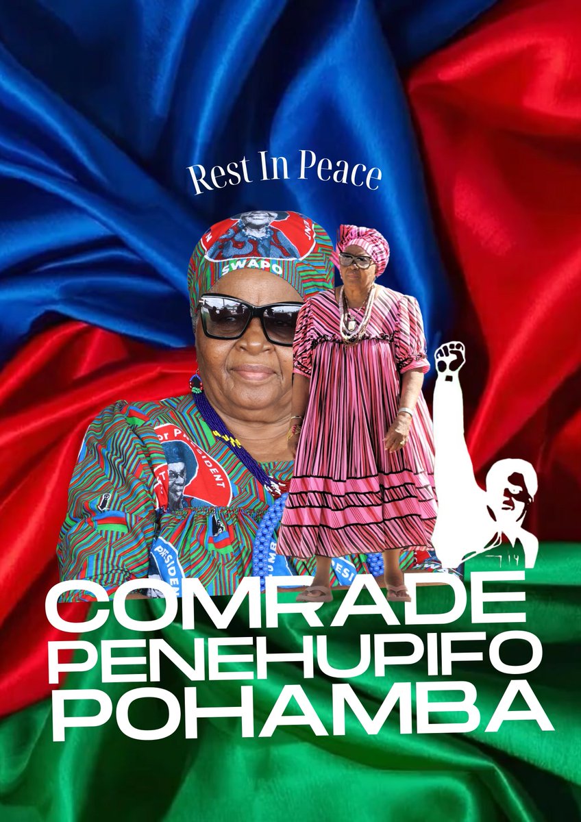 Rest In Peace Comrade Penehupifo Pohamba 🕊️ https://t.co/Buws5Oh7Bu