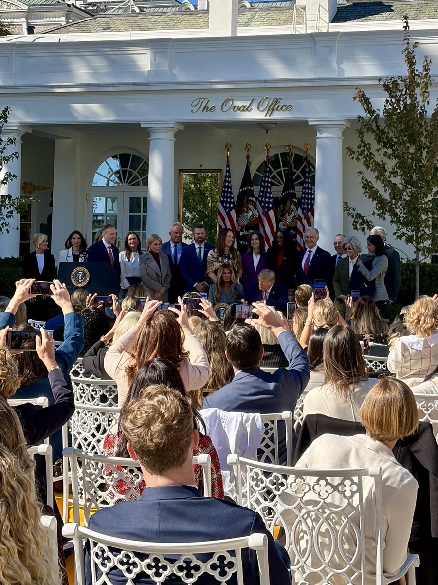 I am especially grateful for First Lady Melania Trump’s leadership in championing women’s health. Today, President Trump and First Lady Melania Trump are taking an important step toward improving care for women at eve…