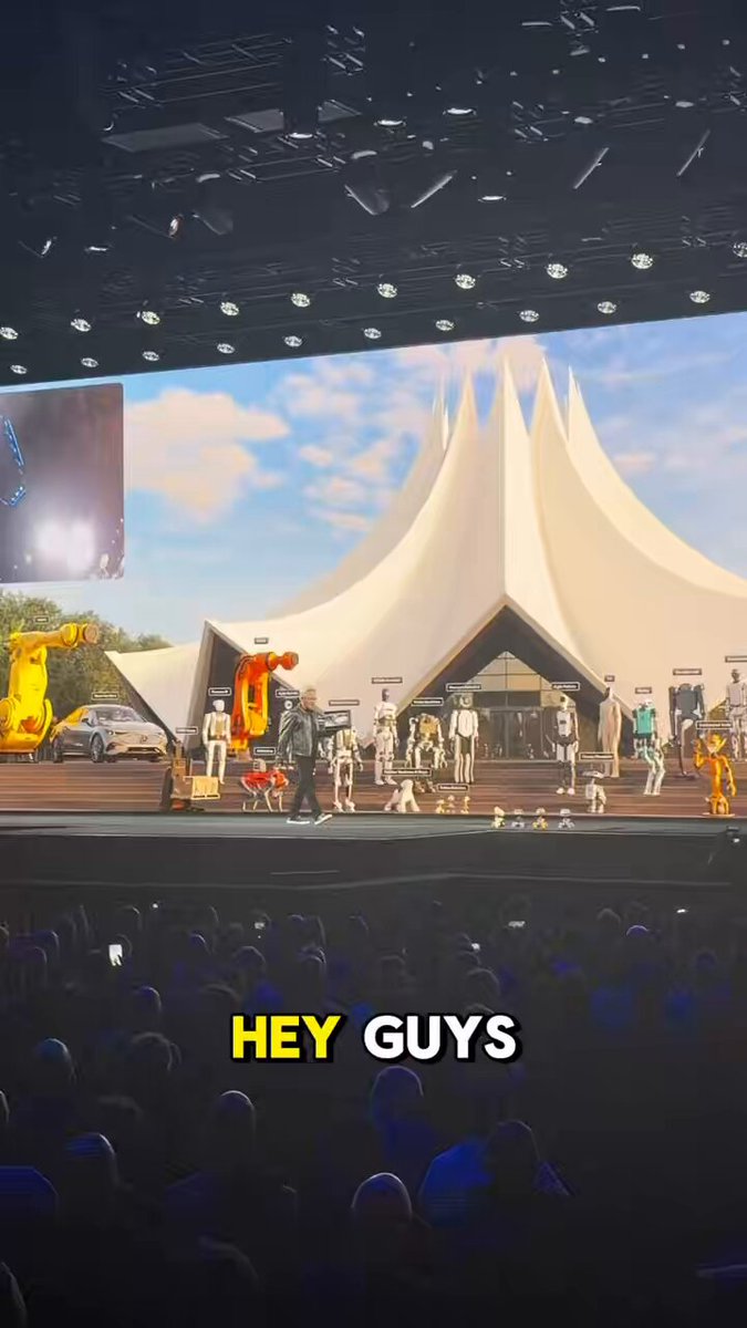 Jensen spent 10 min of his keynote asking microducks to sit, then explained Nvidia's roadmap to them 🥹 https://t.co/nvJoC3Zoxv