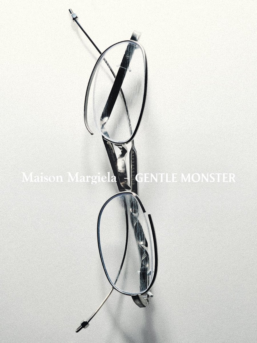 Maison Margiela x Gentle Monster fourth chapter. ⁣ ⁣ Launching online and in Gentle Monster and Maison Margiela stores on 29 October. https://t.co/G9m4d3AgCS