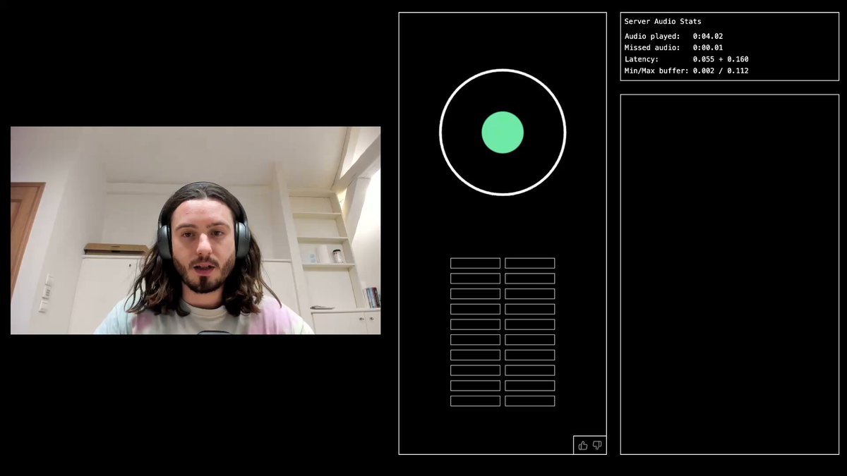 When we unveiled Moshi two years ago, we also showed an early checkpoint we'd trained just for fun, directly on Fisher (phone calls from the late 90s and early 2000s). As a result, every time you called, you'd get to …