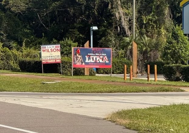 When they lose, they start vandalizing. GET OUT AND VOTE FL!!!! 🫶🏻 https://t.co/Kq4MKv3FVp