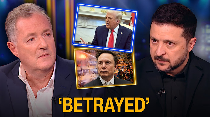 EXCLUSIVE: President Zelensky 'BETRAYED' By Trump & Elon Musk | Piers Morgan Interview