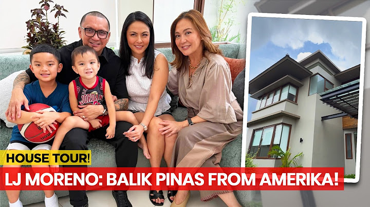 LJ MORENO On Rebuilding A Life & Home In The Philippines! | Karen Davila