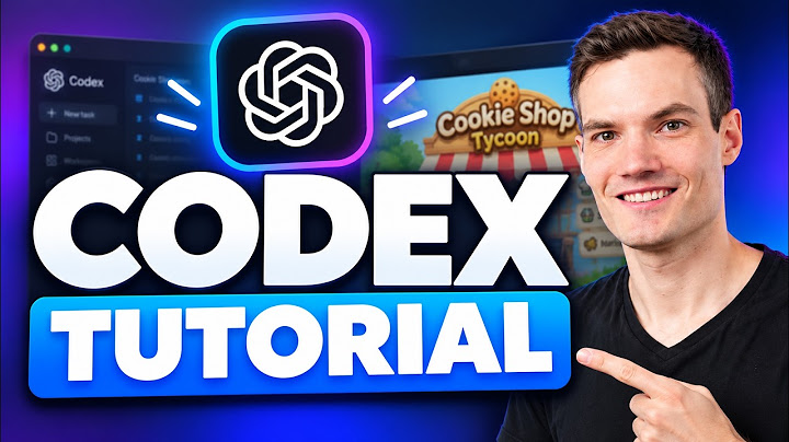 How to Use OpenAI Codex (Step-by-Step Tutorial)