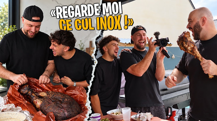 Inoxtag takes a bite out of the lamb's rump! (100% lamb barbecue, it’s insane)