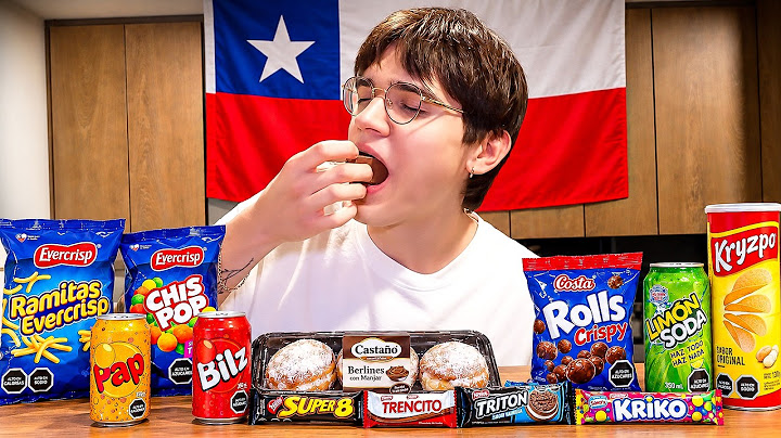 TRYING CHILEAN SWEETS, THAT'S CRAZY 🌶️