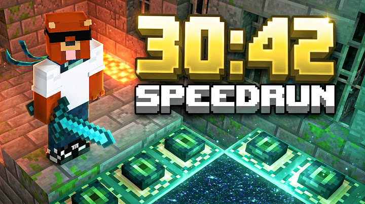 I Beat Minecraft in 30 Minutes