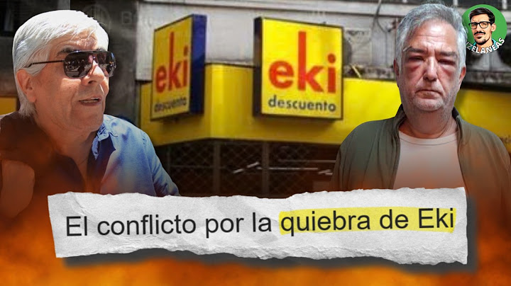 La caída de supermercados EKI │