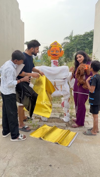 Jay shree ram bolo dosto🙏🏻😍 #youtubeshorts #shorts #dashara #viralvideo ‪@Kajalsoni_vlogs‬ ￼