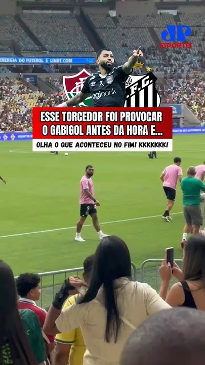 GABIGOL WAS PROVOKED BY A FLUMINENSE FAN AND... HE DISHED IT BACK THE BEST WAY POSSIBLE! LOL!