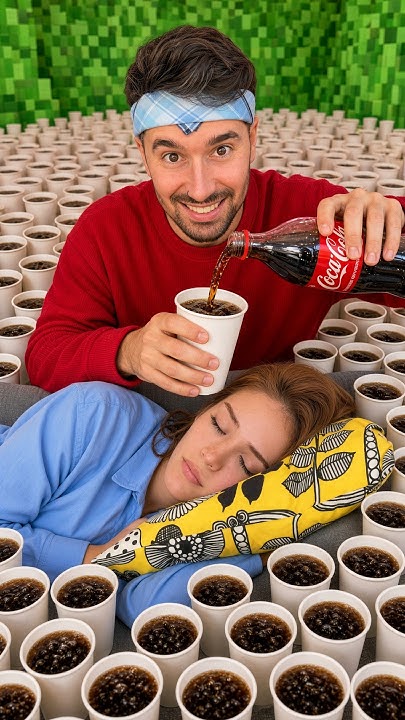 I FILLED my GIRLFRIEND'S ENTIRE ROOM with CUPS