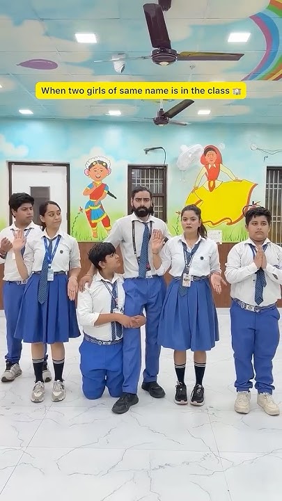 Jab class m 2 same name ki ladkiya ho 👧🏼🏫 #shorts #ytshorts #sejalgabashorts