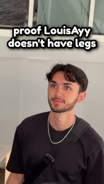 Proof I don't have legs... #shorts #shortsfeed #youtubeshorts #cringe #louisayy #comedy #funny
