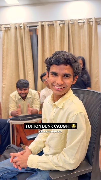 TUITION BUNK CAUGHT😭 #shorts #tuition #friends #funny #comedy #fun #explore #teacher #students